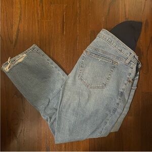 Abercrombie & Fitch Straight Leg Maternity Jeans